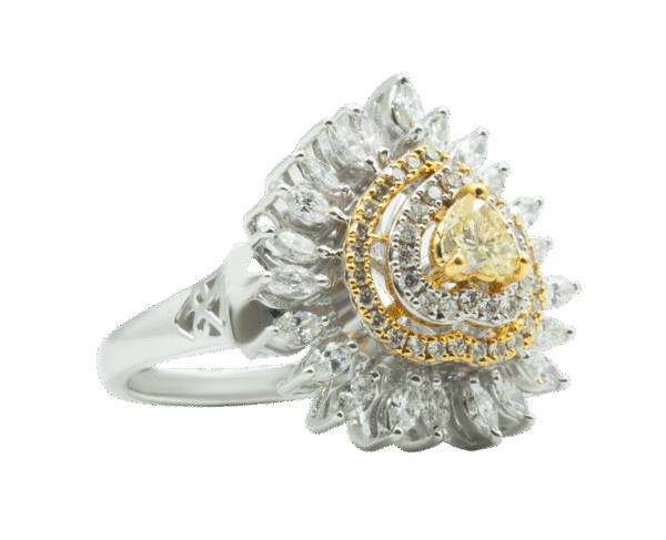 Heart ring(14kt)