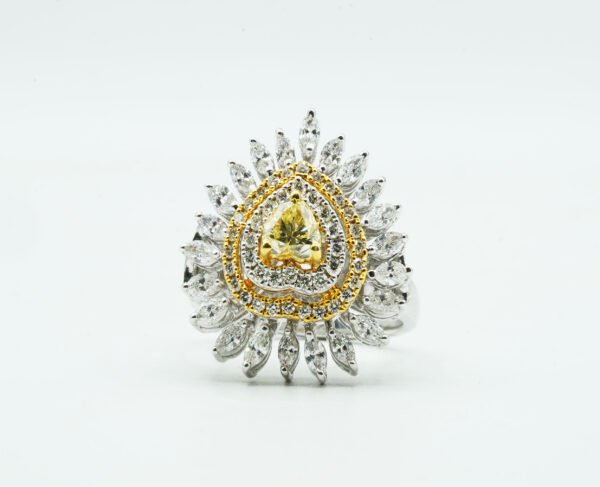 Heart ring(14kt) - Image 3