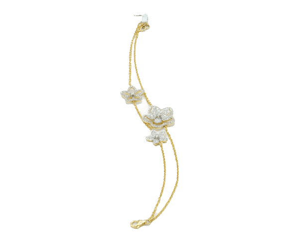 Flower Delicate chain(14kt) - Image 2