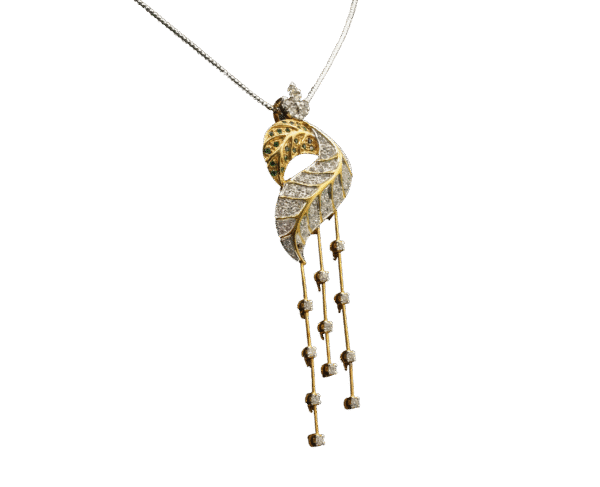 Leaf Pendant(18kt) - Image 2