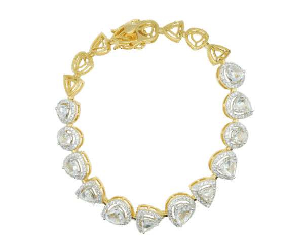 Rosecut Tennis Bracelet(14kt)